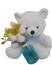 Kit Garrafinha Blue Flores e Urso